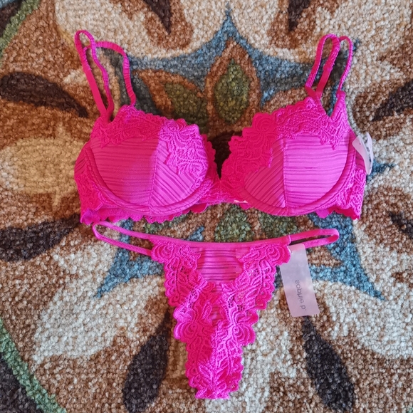 Sophie B. Pink Thong Bottoms - Picture 6 of 6